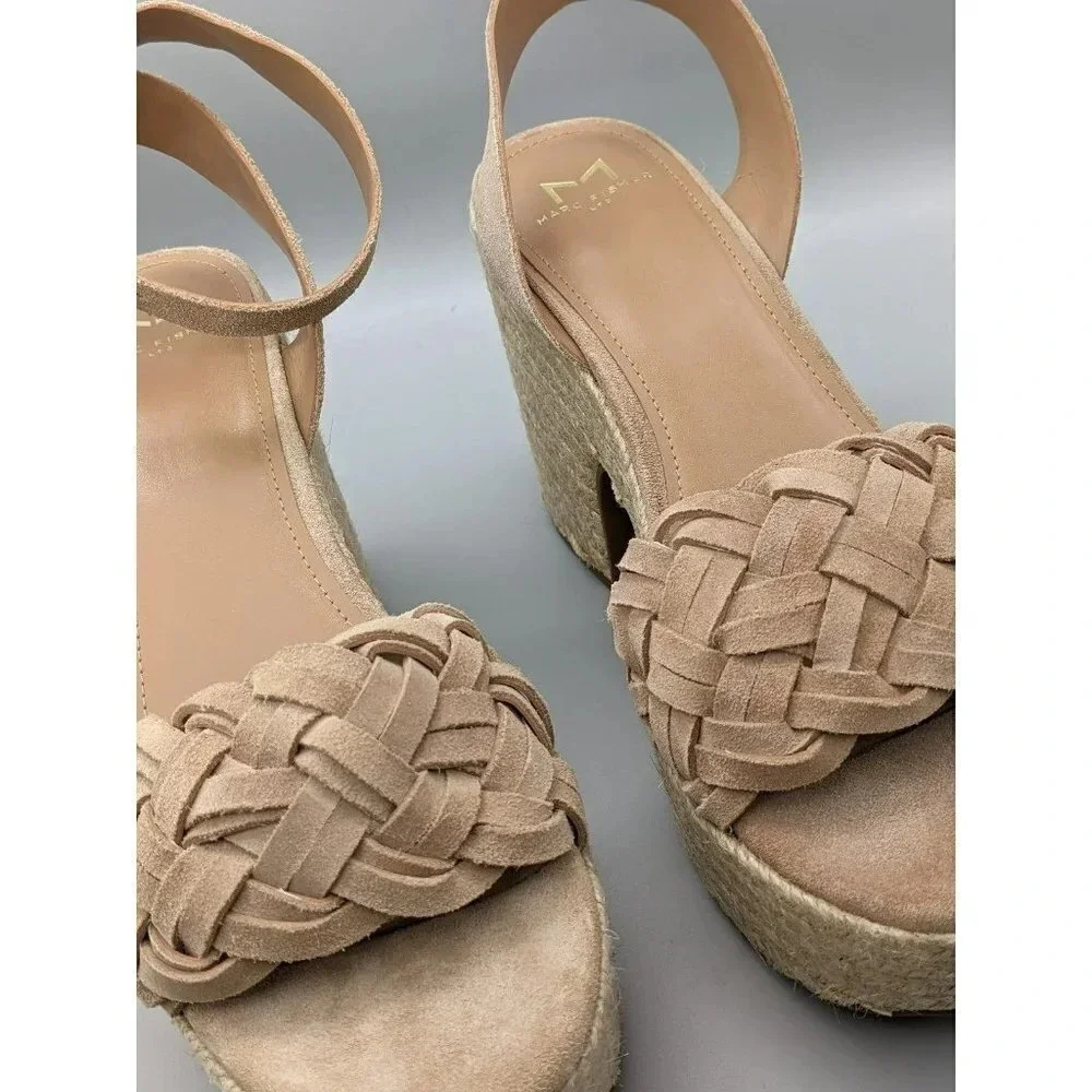 Marc Fisher ODILIA ESPADRILLE PLATFORM SANDAL Size10 M (MSRP $160)